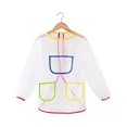 thumbnail image 1 of Delantal de pintura para niños, bata de arte impermeable con mangas para pintar, transparente, 1 Uds., 1 of 3