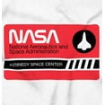 thumbnail image 2 of NASA Worm Logo Kennedy Space Center Men's Graphic T Shirt Tees Brisco Brands X, 2 of 4