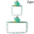 thumbnail image 2 of Coofit Light Switch Sticker Cartoon: 2PCS 3D Succulent Wall Switch Sticker Wall Decor, 2 of 10