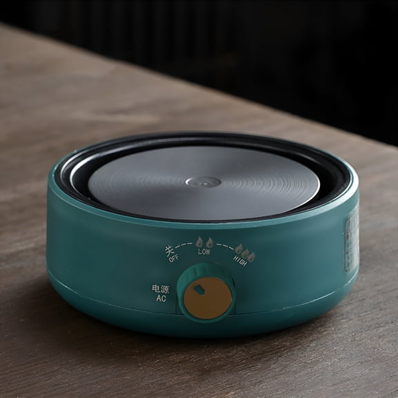 HIBIBUD Electric Mini Stove Portable 6.7" Hot Plate 110V Electric Countertop Ceramic Hot Plate for Boiling Water,Making Tea and Coffee