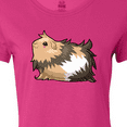 thumbnail image 4 of Inktastic Cute Long Haired Guinea Pig Women's T-Shirt, 4 of 5