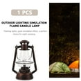 thumbnail image 2 of ROMANSENTIAL 1Pc Vintage Handheld Lantern with Emulational Flame for Night Use, 2 of 8
