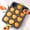 Gray, variant on Press-Type Silicone Pan | 12-Cup Heart-Shaped Non-Stick Baking Tray | Easy Release Cake Molds for Cupcakes & Egg Bites | Oven, Microwave, Freezer & Dishwasher Safe