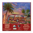 thumbnail image 3 of SUNSOUT INC - Surfer Sunset - 500 pc Jigsaw Puzzle by Artist: Bigelow Illustrations - MPN # 31413, 3 of 5