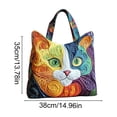 thumbnail image 3 of Quilted Tote Bag for Women Large Capacity Everyday Bag with Embroidery Detail Laptop Crossbody Shoulder Bag for Office Commute Travel and Weekend Outing, 3 of 6