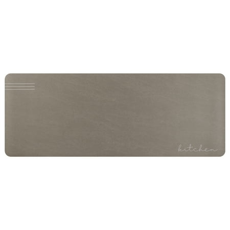 

Uxcell Anti Slip Kitchen Runner Rug Modern Kitchen Mat Brown 18 x 47