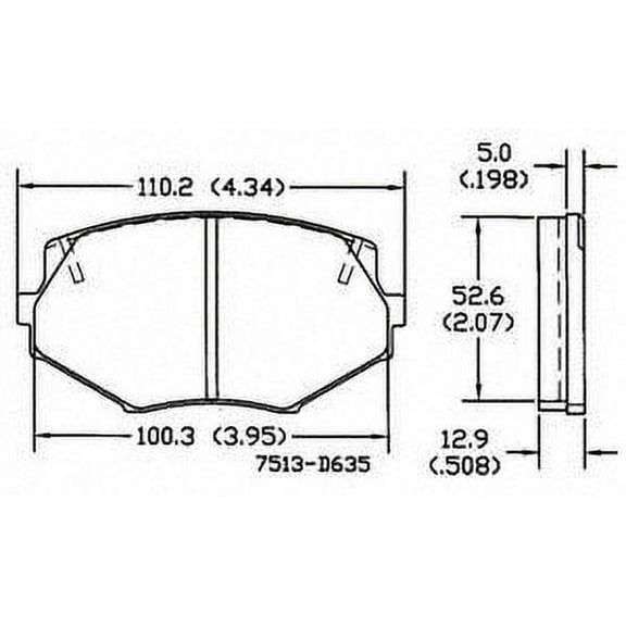 Power Stop Front Z17 Evolution Ceramic Brake Pads with Hardware 17-635