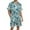 E-Sky Blue, variant on Mens Casual 2 Piece Pajamas Sets Christmas Santa Themed Print Short Sleeve Shirts and Shorts Button Down Cozy Holiday Loungewear for Festive Nights Ladies Sleepwear Set,S-Red,XL