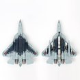 thumbnail image 4 of fastboy Modèle d'Avion de Chasse en Métal 1/72 SU57 T50 0.7kg Poids Net, 4 of 4