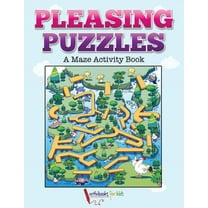 Pleasing Puzzles: A Maze Activity Book (Paperback)
