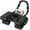 Black, variant on Automatic Rebound Ab Roller Wheel with Elbow Support & 4-Wheel Design - Core Exercise Equipment for Home Gym, Abdominal Workout Machine for Men/Women, Belly Fat Burner,Portable Fitness Roller Wheel