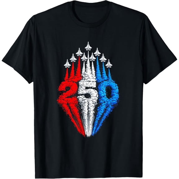CUSTG T-Shirts Men's USA 250th Anniversary O-Neck Short Sleeve T Shirt Celebrate America's 250th Anniversary Comfort 1776-2026 4th Of July Tops