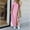 F-218Pink, variant on ZHOGXU Women's Dress Long Sleeve Lapel Solid Color Buttons Side Split Fashion Comfortable Loose Fit Maxi Dresses With Pockets For Casual Daily Wear,Beige,L
