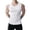White, variant on CHENge Men's Ribbed Tank Top, Slim Fit Sleeveless Muscle Shirt for Gym Workout and Casual Summer Wear