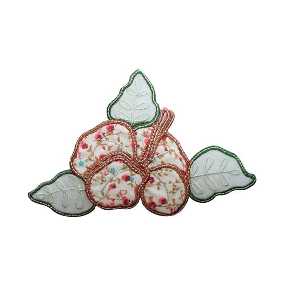 ID 6955 Lace Flower Blossom Patch Quilt Design Craft Embroidered IronOn Applique