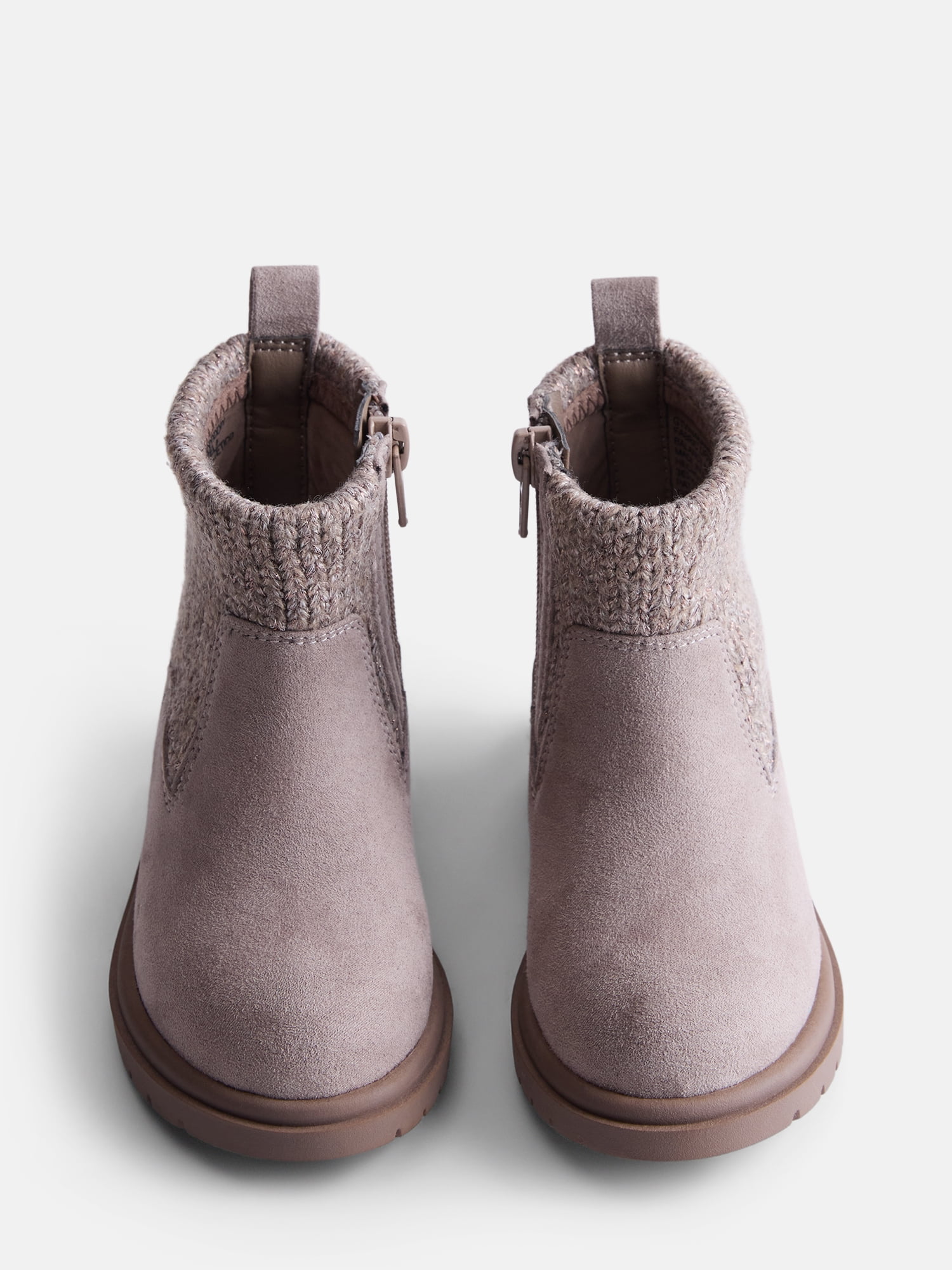 Wonder Nation Girls Sweater Knit Ankle Boots