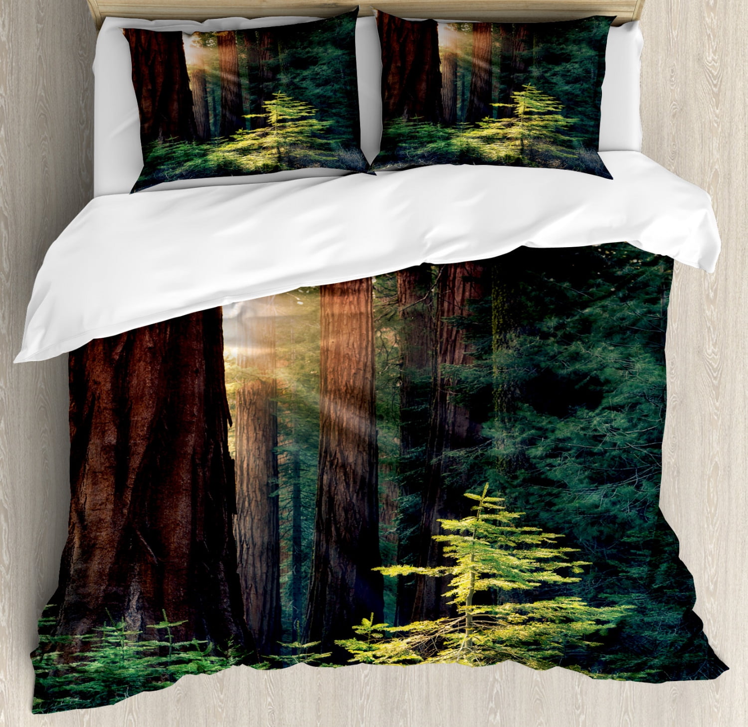 National Parks Duvet Cover Set King Size, Morning Sunlight in