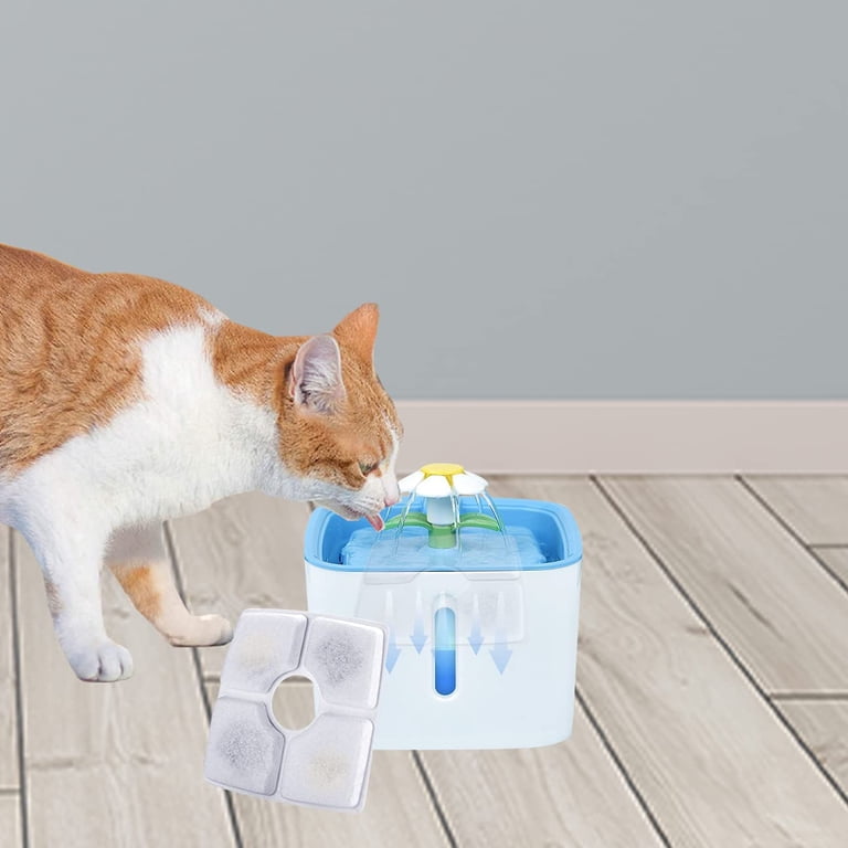 16 Pack Cat Water Fountain Filters - Replacement Filters For Automatic Pet Fountains