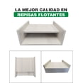 thumbnail image 2 of Set De 2 Piezas Repisas Buro Flotantes 40 X 40 Cm Teka Artico.303 Hanlob 2 Repisa Flotante Moderna con cajón, 2 of 6