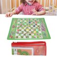 Board Game, Flying Chess Board Game Entertainment Foldable Rollable For Picnic For Kids For