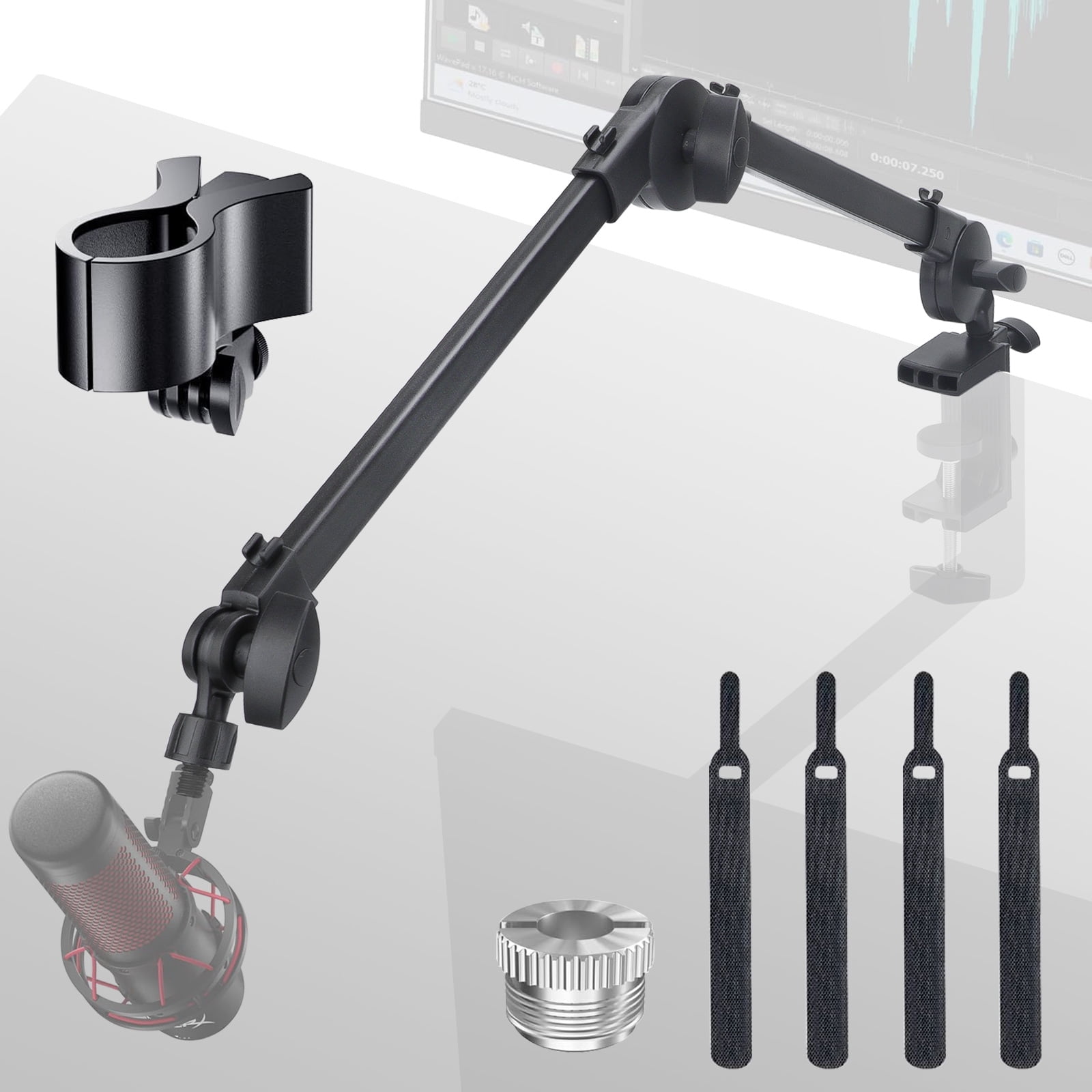 Mic Arm Buy White QuadCast Boom Arm For HyperX QuadCast