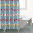 thumbnail image 4 of Pioneer Flower Floral Print Pattern Shower Curtain 84"x72" ,Bathroom Decorative Shower Curtains Set with 12 Hooks,Modern Waterproof Washable Shower Curtain, 4 of 6