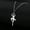 Silver, variant on Gold Plated Ballet Dancer Pendant Necklace Stainless Steel Jewelry