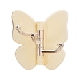 thumbnail image 4 of 3Pc Butterfly-Shaped Swivel Adhesive Hooks, 360° Rotating Towel Hooks, Decorative Wall Mount Hangers, Waterproof Self-Adhesive Hooks for Bathroom and Kitchen, Multi-Hook Organizer for Towels, Hats, 4 of 5