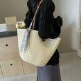 thumbnail image 5 of STYLAGO Woven Beach Bags for Women Summer Straw Bag Woven Straw Tote Bag Large Capacity Shoulder Handbags, 5 of 6