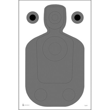 Outdoor Fabric Phoenix Az 10 Pcs of Phoenix (AZ) PD Modified TQ-21 Qualification Target Black & Gray Size: 23