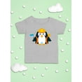 thumbnail image 3 of Penguin With A Hat T-Shirt Infant -Image by Shutterstock,  18 Months, 3 of 4