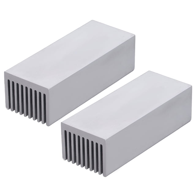 Kit de disipador de calor NikouMX 2 piezas Aletas de enfriamiento de aluminio