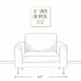 thumbnail image 3 of Creative Products Be Your Colorful Self 16x16 Canvas Wall Art, 3 of 5