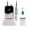 Sliver, variant on Wave Desktop Cordless Base Electric Nail Drill Machine 35000rpm Drill Set For Manicure Pedicure Rechargeable Battery Wireless ,Lightweight and Portable