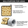 thumbnail image 7 of White Sunflower Kitchen Oven Mitt and Pot Holder Sets 4 Pcs for Baking, Cooking and Grilling, Heat Resistant Up To 392 °F, 7 of 7