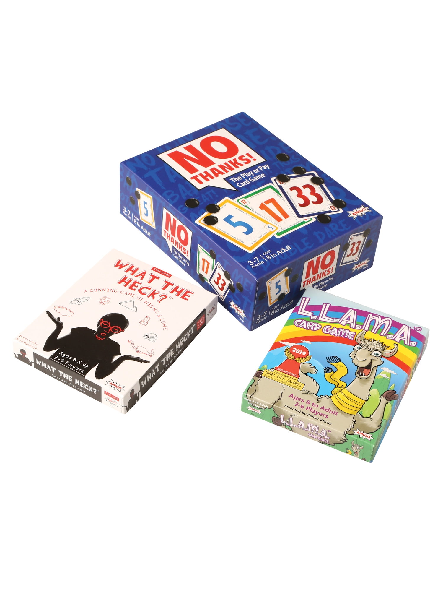 amigos irrigation supply on Amigo Games Germany S Greatest Card Games Bundle Set Of 3 Games Include What The Heck L L A M A And No Thanks For Ages 8 Walmart Com Walmart Com