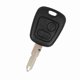 thumbnail image 3 of Carcasa de repuesto para mando a distancia de coche, 2 botones, sin cortar, para Peugeot 206, 3 of 14