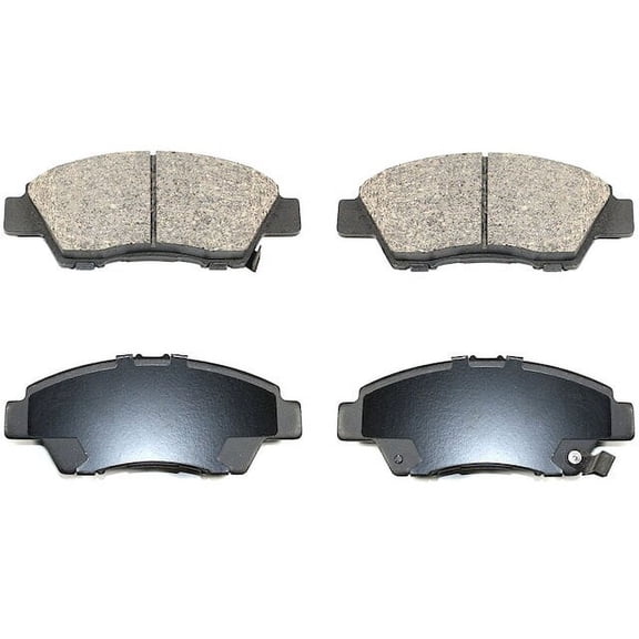 Front Brake Pad Set - Compatible with 2009 - 2020 Honda Fit GAS 2010 2011 2012 2013 2014 2015 2016 2017 2018 2019