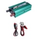 thumbnail image 1 of Inversor de corriente para coche de onda sinusoidal pura de 300 W, adaptador de CA de 12 V a 110 V con puertos USB de 2 A | Diseño compacto de aleación de aluminio | Incluye pinzas de batería |, 1 of 5