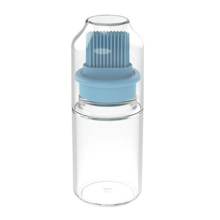 OXO Good Grips Glass Oil Bottle and Silicone Brush, 8 oz