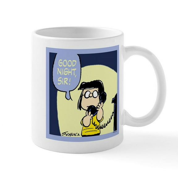 CafePress - Good Night, Sir! Mug - 11 oz Ceramic Mug - Novelty Coffee Tea Cup