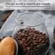thumbnail image 5 of Lata de vidrio con tapa de madera, frasco de vidrio transparente para frijoles, arroz, mermeladas, galletas y dulces., 5 of 14