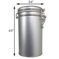 thumbnail image 3 of Metal Tea Tin Canister with Tight Seal Latch - 8 oz (holds 8 oz of dry goods), 3 of 3