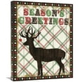 thumbnail image 1 of Global Gallery's 'Simple Living Holiday Seasons Greetings' By Michael Mullan Stretched Canvas Wall Art, 1 of 4
