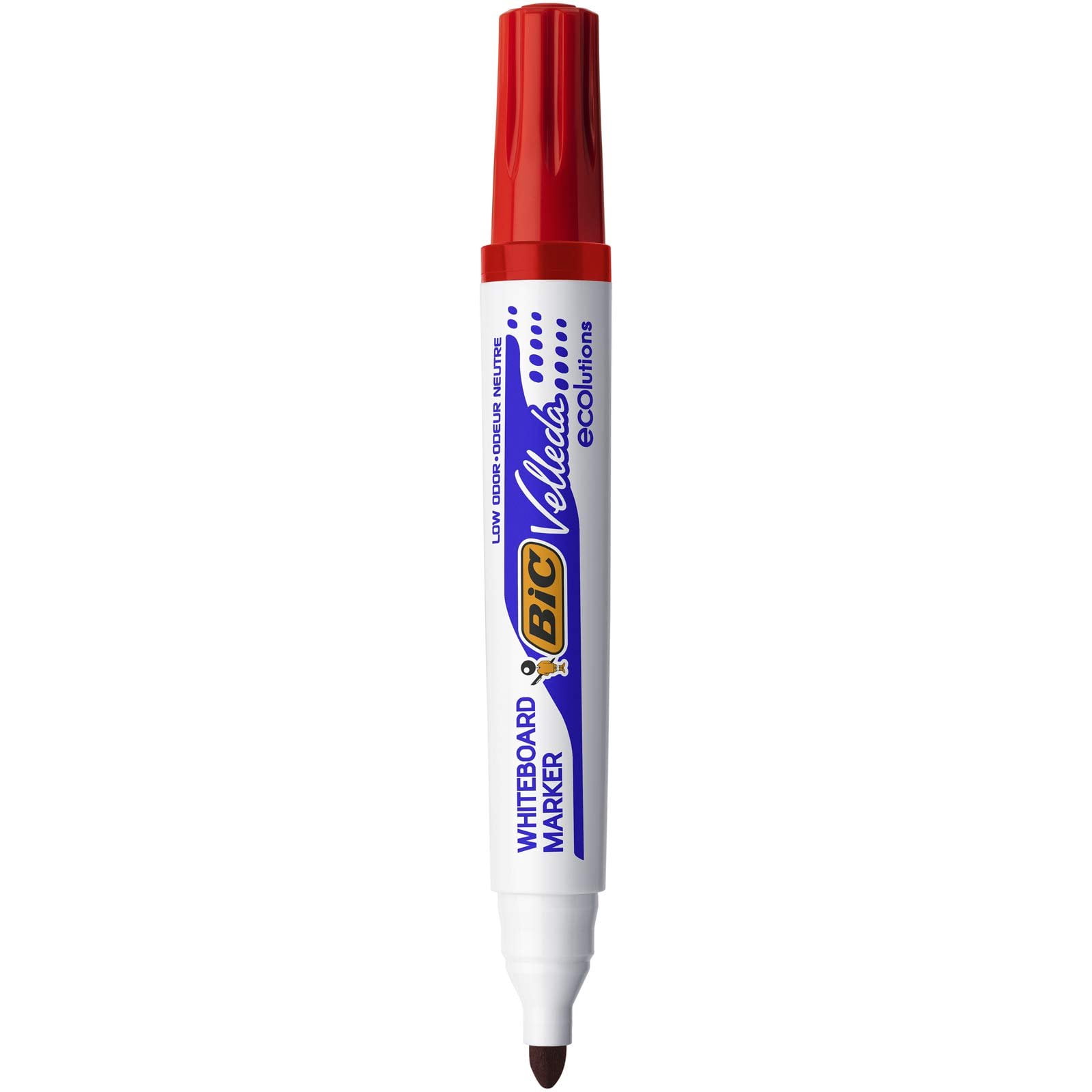 BIC Velleda 1701 ECOlutions Whiteboard Pens - Red, Box of 12