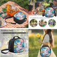 thumbnail image 6 of Yspwyqan Rainbow Axolotl Kids Backpack Set for Travel, with Lunch Box Water Bottle Bag, 17 Inch Lightweight Large Capacity Girls Backpack for Back to School Hiking, 6 of 7