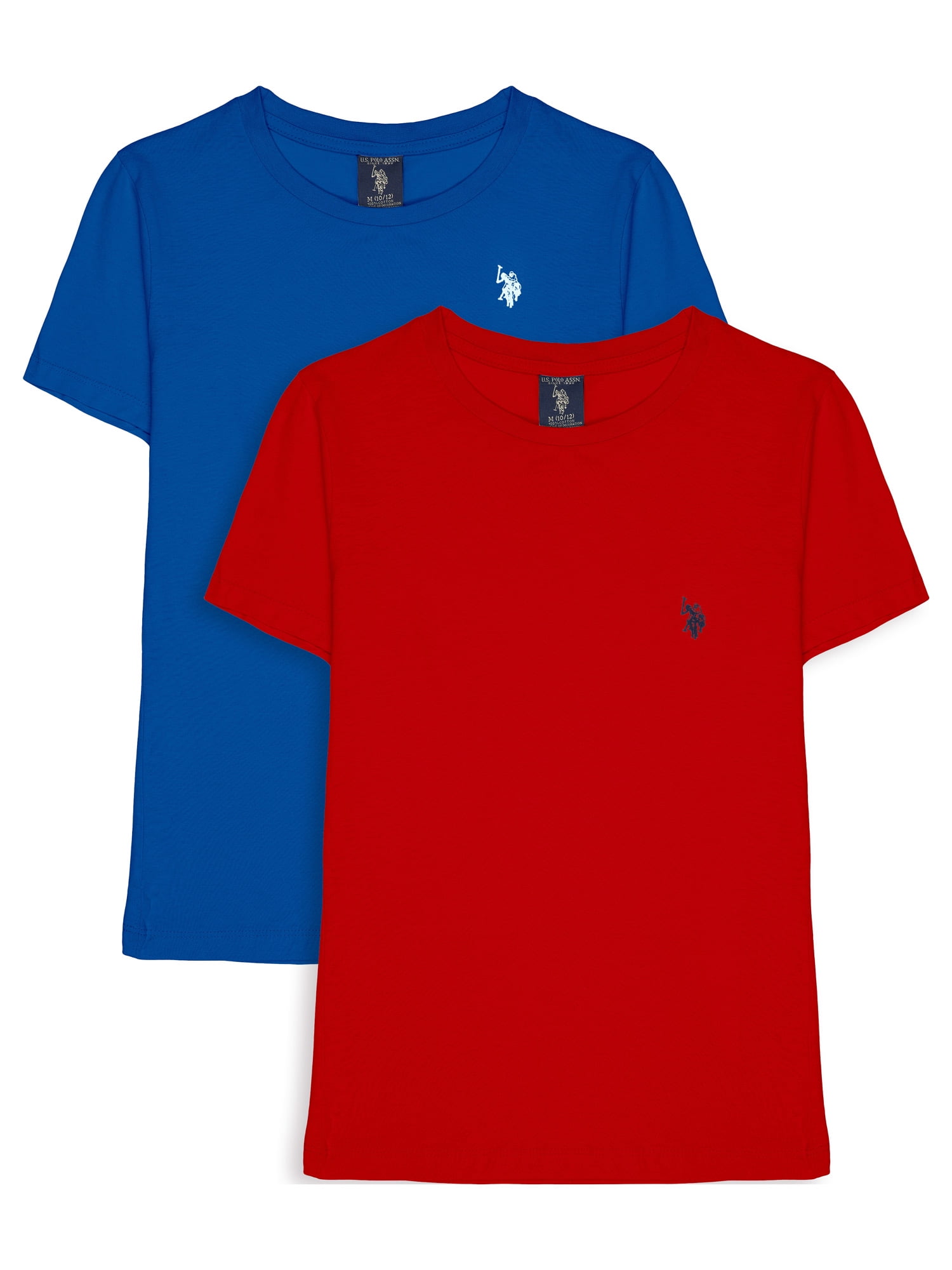 New Boys US Polo Assn Short & Long Sleeve T Shirts Branded Tops Age 3 to 12 