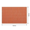 thumbnail image 5 of Placemats Leetaltree Naranja Juego de 6 Resistentes al Calor y Antideslizantes, 5 of 5