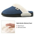 thumbnail image 4 of Ecetana Warm Knit House Slippers for Women Comfy Lined Slippers with Memory Foam, 4 of 6