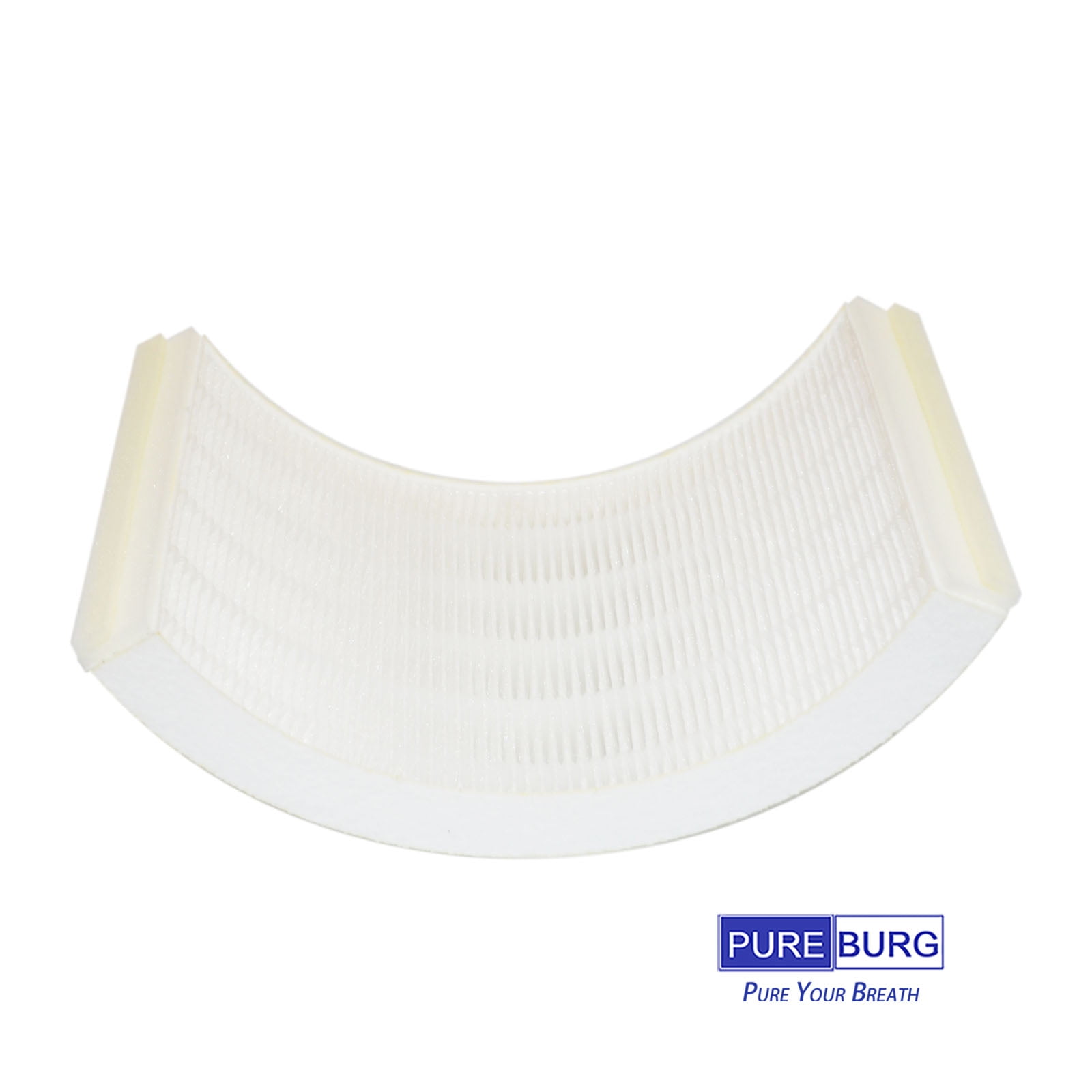PUREBURG Replacement True HEPA Filter Compatible with Crane EE-7002AIR Air Purfier HS-1941,2-Pack (4 Filters) H13 Air Clean Dust